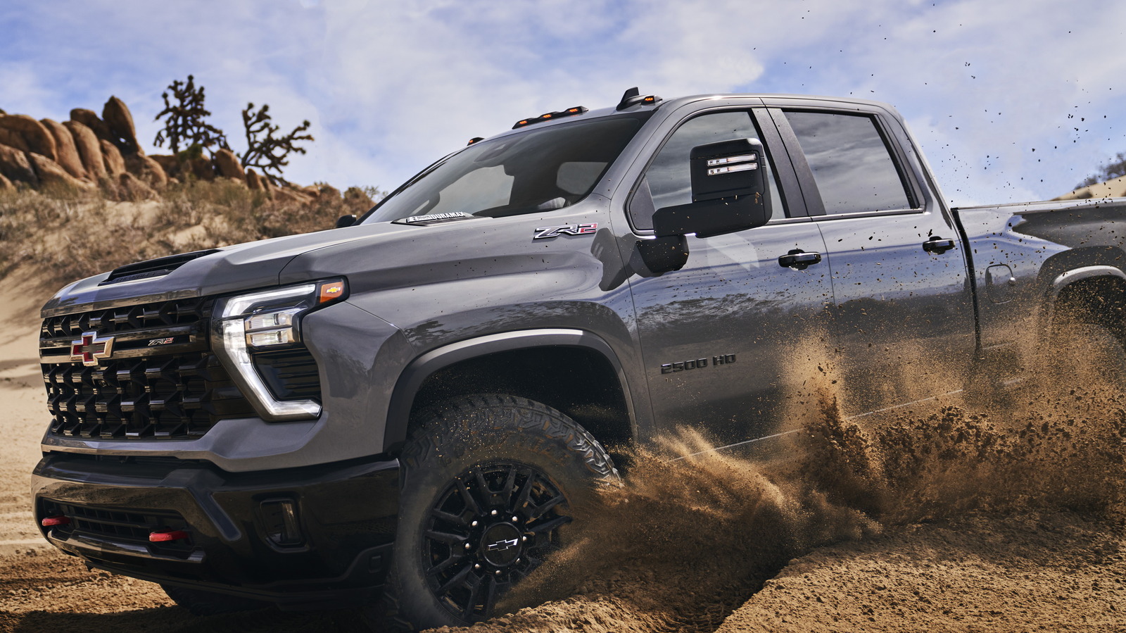 Chevy Silverado HD ZR2 pickup truck, representing the American vehicles Red Rock Law fights for under California Lemon Law